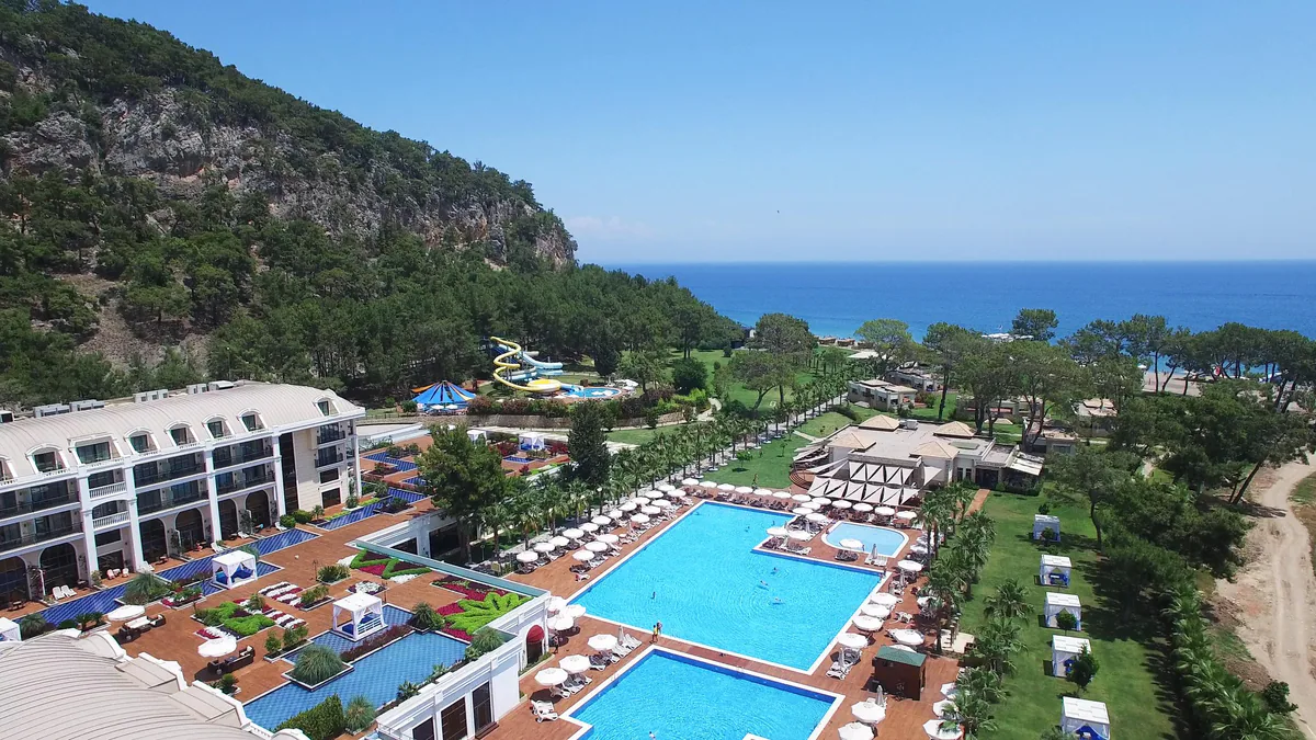 Juju Premier Palace'ın havadan görünümü